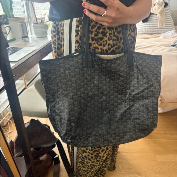 Goyard GM Saint Louis Coated Canvas Tote - Picture 1 of 9